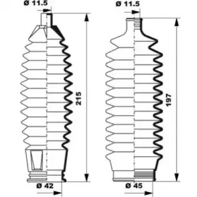Комплект пылника, рулевое управление MOOG купить