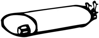 Средний глушитель выхлопных газов FONOS купить