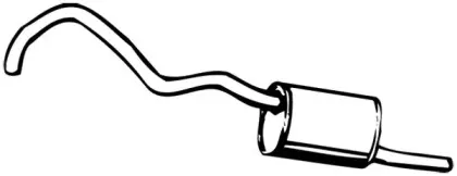 Глушитель выхлопных газов конечный FONOS купить