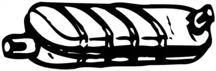 Средний глушитель выхлопных газов FONOS купить