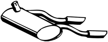 Глушитель выхлопных газов конечный FONOS купить