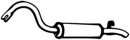 Глушитель выхлопных газов конечный FONOS купить