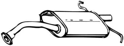 Глушитель выхлопных газов конечный FONOS купить