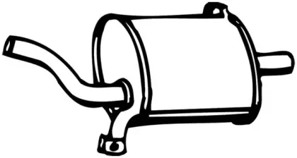 Глушитель выхлопных газов конечный FONOS купить