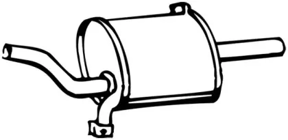 Глушитель выхлопных газов конечный FONOS купить