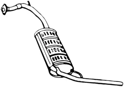 Глушитель выхлопных газов конечный FONOS купить