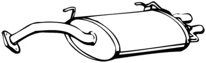 Глушитель выхлопных газов конечный FONOS купить