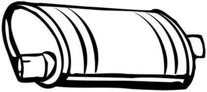 Глушитель выхлопных газов конечный FONOS купить