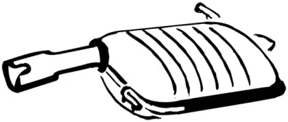 Глушитель выхлопных газов конечный FONOS купить