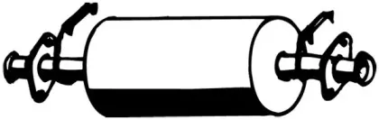 Средний глушитель выхлопных газов FONOS купить