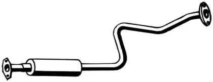 Средний глушитель выхлопных газов FONOS купить