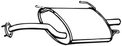 Глушитель выхлопных газов конечный FONOS купить