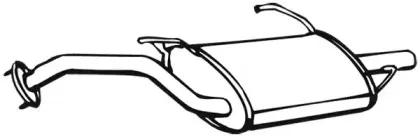 Глушитель выхлопных газов конечный FONOS купить