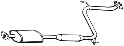 Средний глушитель выхлопных газов FONOS купить