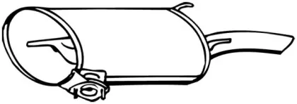 Глушитель выхлопных газов конечный FONOS купить