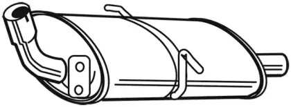 Глушитель выхлопных газов конечный FONOS купить