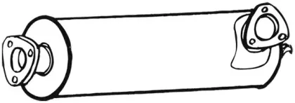 Средний глушитель выхлопных газов FONOS купить