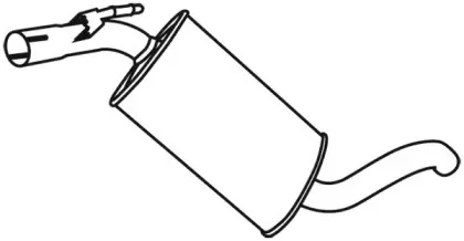 Средний глушитель выхлопных газов FONOS купить