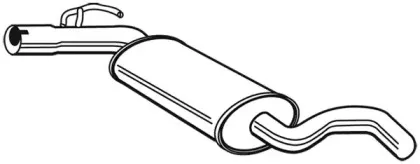 Средний глушитель выхлопных газов FONOS купить