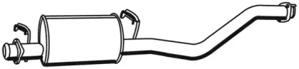 Средний глушитель выхлопных газов FONOS купить