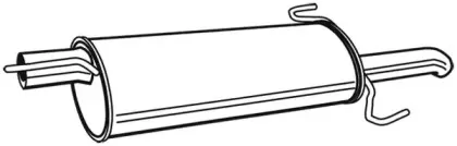 Глушитель выхлопных газов конечный FONOS купить