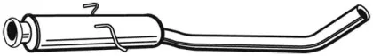 Средний глушитель выхлопных газов FONOS купить