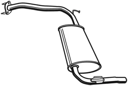 Глушитель выхлопных газов конечный FONOS купить