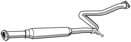 Средний глушитель выхлопных газов FONOS купить