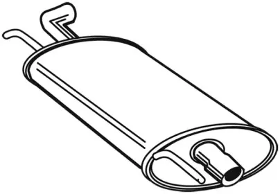 Глушитель выхлопных газов конечный FONOS купить