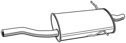 Глушитель выхлопных газов конечный FONOS купить