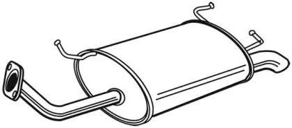 Глушитель выхлопных газов конечный FONOS купить