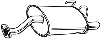 Глушитель выхлопных газов конечный FONOS купить