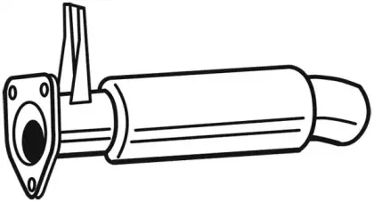 Глушитель выхлопных газов конечный FONOS купить