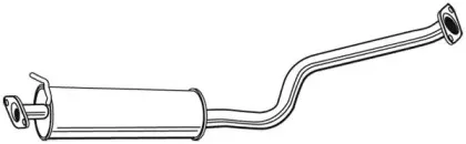 Средний глушитель выхлопных газов FONOS купить