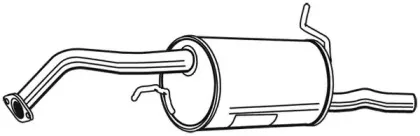 Глушитель выхлопных газов конечный FONOS купить