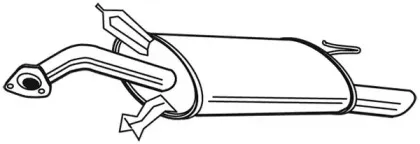 Глушитель выхлопных газов конечный FONOS купить