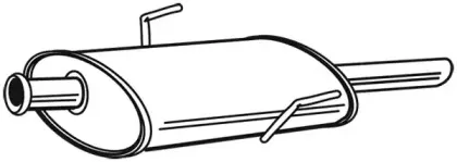 Средний глушитель выхлопных газов FONOS купить