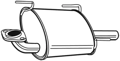 Глушитель выхлопных газов конечный FONOS купить