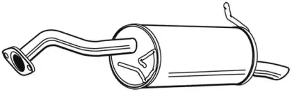 Глушитель выхлопных газов конечный FONOS купить