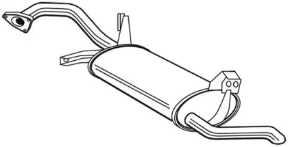 Глушитель выхлопных газов конечный FONOS купить