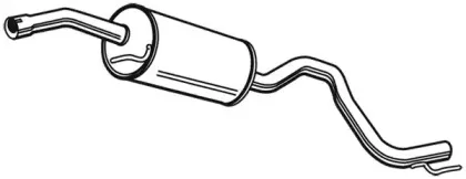 Средний глушитель выхлопных газов FONOS купить