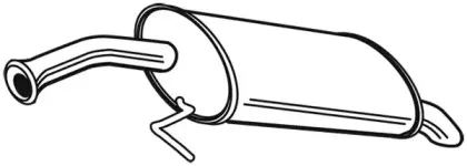 Глушитель выхлопных газов конечный FONOS купить