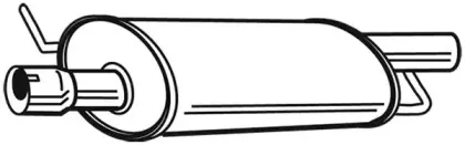 Предглушитель выхлопных газов FONOS купить