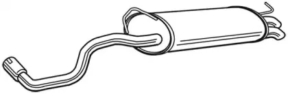 Глушитель выхлопных газов конечный FONOS купить