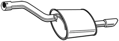 Глушитель выхлопных газов конечный FONOS купить