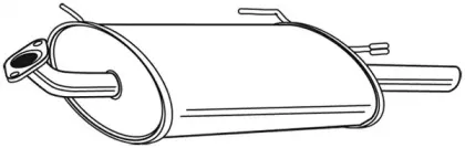 Глушитель выхлопных газов конечный FONOS купить