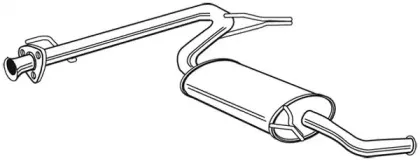 Глушитель выхлопных газов конечный FONOS купить