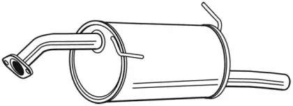 Глушитель выхлопных газов конечный FONOS купить