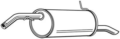 Глушитель выхлопных газов конечный FONOS купить