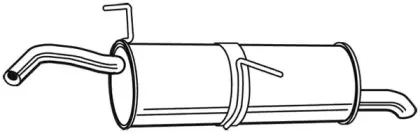 Глушитель выхлопных газов конечный FONOS купить
